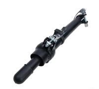 Potence de guidon de vélo pliable de 22,2 mm à 25,4 mm, fourche avant en acier pour scooter électrique et vélo, longueur 350 mm, finition sable noir