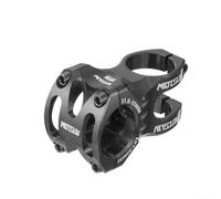 Potence de guidon de vélo pour vélo de route 31,8 x 28,6 mm, 35 mm ou 50 mm de long, alliage d'aluminium 6061 traité thermiquement, design creux forgé CNC finition anodisée (50 mm (noir)