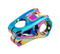 Potence de guidon de vélo - Réglage de la hauteur en aluminium, entretoise du tube de direction, adaptateur de tige de poignée étendue avec couche anodisée | Pince résistante à la rouille pour VTT