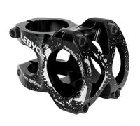 Potence de guidon de VTT 31 mm 8 mm avec angle de 0 degrés conçu pour une réponse de direction de précision (noir)
