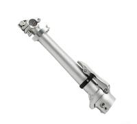 Potence de guidon pliable en aluminium avec pliage à dégagement rapide et rehausseur réglable pour vélo pliable (argent B)