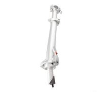 Potence de guidon pliable pour vélo électrique 28 à 6 mm en alliage d'aluminium réglable conçue pour améliorer les performances du vélo électrique léger (A Argent)