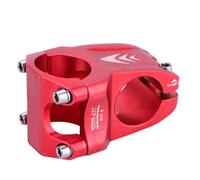 Potence de guidon WAKE 31,8 * 28,6 * 40 mm en alliage d'aluminium pour vélo de route et VTT (Rouge)