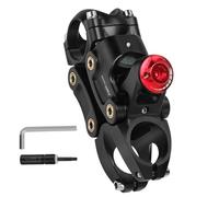 Potence de suspension de vélo - Support de guidon réglable absorbant les chocs, contrôle confortable de la conduite | Tige d'amortisseur ergonomique | Support de poids équilibré pour vélo de route et