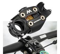 Potence de suspension pour vélo, hauteur 7° réglable en alliage d'aluminium avec réduction des vibrations, pour VTT et vélo électrique