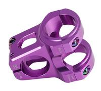 Potence de vélo de montagne légère en alliage d'aluminium, courte potence de guidon pour VTT et déplacement, accessoires de vélo durables pour VTT et urbain