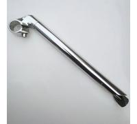 Potence de vélo en alliage de 22,2 mm, tige de vélo vintage avec longueur de 300 mm, composant de vélo de route classique pour pignon fixe, partie de vélo de vieille école avec finition chromée