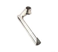 Potence de vélo en col de cygne léger 80 x 180 mm en alliage d'aluminium pour fourches de 22 mm/25 de 4 mm et 25 guidons de 4 mm offrant une posture de conduite vers l'avant (80 x 25,4 x 25,4 x 180 S)