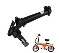 Potence de vélo pliable en fer, tige de guidon réglable à dégagement rapide de 25,4 mm pour vélos électriques pliants de 35,6 cm, accessoires de vélo (pliable à droite)