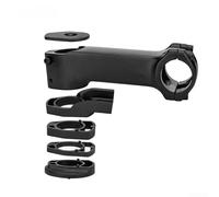Potence de vélo professionnelle fabriquée en alliage d'aluminium avec chemin de câble caché et inclinaison de moins 7 degrés pour barres de 31,8 mm, noir, option 100 mm (31,8 x 110 mm)