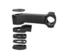 Potence de vélo professionnelle fabriquée en alliage d'aluminium avec chemin de câble caché et inclinaison de moins 7 degrés pour barres de 31,8 mm, noir, option 100 mm (31,8 x 120 mm)