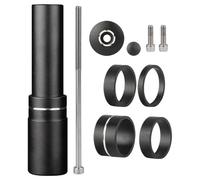 Potence de vélo, rallonge de guidon, rehausseur de potence de vélo | 28,6 mm réglable en d'aluminium | Élévateurs de tête haute pour vélo de montagne, rallonges de cou pour vélo de route de