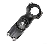 Potence de vélo réglable de 90 mm, angle de réglage de ± 60° pour guidon de 31,8 mm et fourche de 28,6 mm, tige de vélo de route en alliage d'aluminium pour un confort et un contrôle améliorés