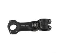 Potence de vélo réglable pour vélos de montagne et de route - 31,8 mm ou 25,4 mm de diamètre, réglage de la hauteur d'angle de -60 ° à + 60 °, alliage d'aluminium 6061 usiné CNC, stabilité de