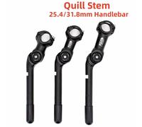 Potence de vélo réglable UNO Kalloy Quill 31.8/25.4mm pour guidon, inclinaison 0-60 degrés, pièces de puissance tout-terrain, potence 22.2/25.4mm 25.4x80mm 22.2quill