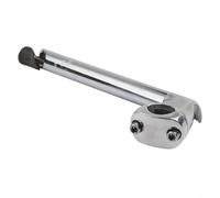 Potence en alliage d'aluminium de 40 mm, extension vers l'avant de 220 mm, poteau central en forme de col de cygne pour vintage et rétro, pour guidon de vélo, pince de 22,2 mm ou 25,4 mm (40 x 22,2 x