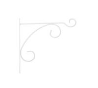 Potence fil Classique volute - 32x30 cm - blanc