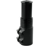 Potence Fourche Guidon Vélo Riser en Alliage d'aluminium Rallonge de Tige de Fourche pour Vélo Réglable Rehausse Potence pour 1-1/8" 28.6mm (Noir)