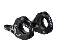 FUNN Potence VTT RSX réglable montage direct 31,8 mm 45–50 mm élévation 30 mm Noir/Argenté