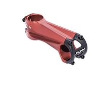 Potence Funn Stryge avec inclinaison de -5 degrés - Longueur de potence de 100 mm avec collier de guidon de 31,8 mm, potence de vélo pour VTT, vélo BMX, vélo de route et vélo gravel (Rouge)