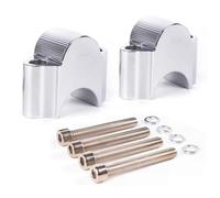 Potence guidon Compatible Avec Yamaha Support De Guidon De Moto Pince De Guidon Universelle 28 Mm 1 1/8' Kit De Support Et De Serrage De Guidon