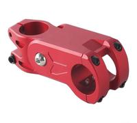 Potence pour vtt Alliage Léger Réduction Vibrations Potence | Léger et pour robuste, réduit fatigue bras, idéal pour vtt montagne, finition anti-corrosion longue durée(Red)