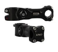 Potence Reglable Ahead Set 1"1/8 L110 Uno Alu Noir 0 A 60° (Cintre 25.4) Multicolore