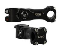 Potence Reglable Ahead Set 1"1/8 L110 Uno Alu Noir 0 A 60° (Cintre 25.4) Multicolore