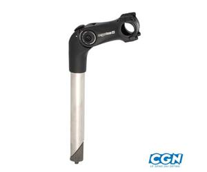 POTENCE REGLABLE PLONGEUR D25.4 L90 ERGOTEC OCTOPUS 2 ALU NOIR OUVRABLE 0 A 60