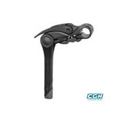 Potence reglable plongeur ouvrable 0 a 80 degré Uno D25.4 Promax Noir