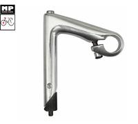 Potence route-fixie newton a plongeur 22,2 argent long 100mm (sur carte)