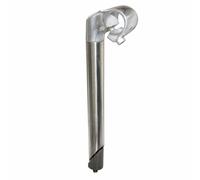 ERGOTEC stem Cat Tube pole 25.4/25.4,230/40mm, 30° A356.2/stainless silver
