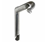 Potence route-vtt a plongeur 25.4 argent l 80mm pour cintre 25.4mm (longueur plo