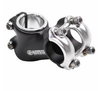 POTENCE ROUTE-VTT UNO ALU NOIR CAPOT ARGENT RELEVE 25° 25,4 L 60mm POUR