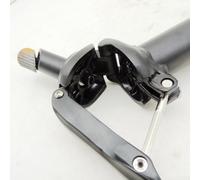 Potence Vélo Pliant 400mm Extension 90mm Potence Vélo Pliant | Pliage pour gauche pratique, stockage compact, installation pour facile, compatible 25.4mm, idéal voyage