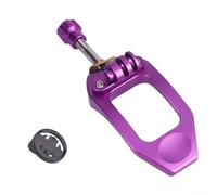 Potence Vélo Pliant Quick Release Couleur Or | Mécanisme quick release, pliage pour rapide, verrouillage sécurisé jeu, stabilité haute vitesse(Purple)