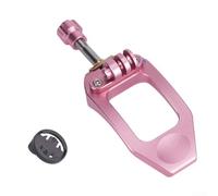 Potence Vélo Pliant Quick Release Couleur Or | Mécanisme quick release, pliage pour rapide, verrouillage sécurisé jeu, stabilité haute vitesse(Pink)