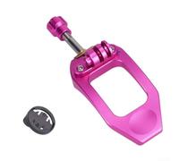 Potence Vélo Pliant Quick Release Couleur Or | Mécanisme quick release, pliage pour rapide, verrouillage sécurisé jeu, stabilité haute vitesse(Rosy)