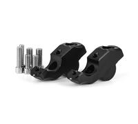 Potence Verticale Réglable Réhausseur De Guidon Moto pour BMW K 1600 B K 1600. Support De Montage D'extension Réglable en Hauteur.(Noir)