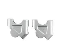 Potence Verticale Réglable Rehausseur De Guidon pour BMW R Nine T R9T RNINET 2014-2022 2023. Accessoires Moto. Rehausseur De Guidon.(Argent)