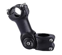 Potence Vtt Reglable, Potence Velo 60 ° Bicyclette à angle réglable 25.4 / 31.88mm Guidon de guidon Soutien la tige Alliage d'aluminium Fork avant Adaptateur montagne Bike Accessoire(25.4x110mm)