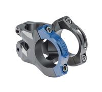 POTENCE VTT SWITCH ROCKER ALU CNC GRIS-BLEU CINTRE 35mm DH L 35mm