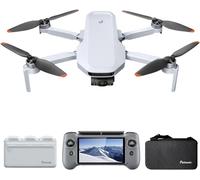 Potensic ATOM 2 Fly More Combo (RC PTD 1) Drone quadricoptère prêt à voler (RtF) prises de vue aériennes, fonction GPS gris