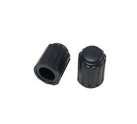 Potentiometer 10 pcs Hote:6mm 10x12mm Black Knob Cap Potentiometer Encoder Knob Flower Shaped Inner WTH118 148 RK097(Nero)