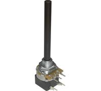 Potentiometer Service 9821HS4 PC20BU/HS4 CEPS F1 L:65 B100K Potentiomètre rotatif avec interrupteur mono 100 kΩ 1 pc(s)