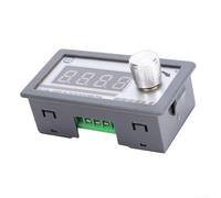 Potentiomètre à affichage numérique 10 K Ohm résistance variable avec écran de 0,4" pour contrôleur onduleur PLC réglage fin gris (10 K)