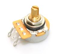 Potentiomètre à arbre fendu en laiton, 1 pièce, 450G 250K/500K, Pots pour guitare électrique et basse, pièces de Volume de tonalité B250K 18mm x 1pcs