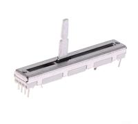 Potentiomètre à glissière droite 60 mm Push Fader pour mixeurs Pioneer DJM-350/400/600/700/800/2000 - Remplacement du fader audio stéréo vertical en métal