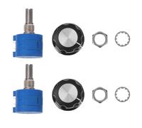 Potentiomètre A03 à Bouton, Modèle 102l 1k en Plastique | Commande par Bouton, Réglage de Résistance, pour Projets Électroniques DIY et Appareils Audio