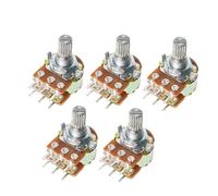 Potentiomètre amplificateur WH148 B1K B2K B5K B10K B20K B50K B100K B500K, arbre à 6 broches 15mm, 5 pièces, 10K 1K 5K 50K 100K 1M(5K Ohm)